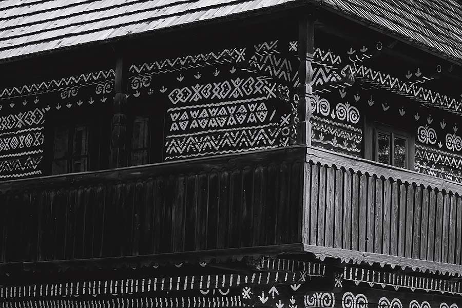 Ľudová architektúra Čičmany, treea.sk